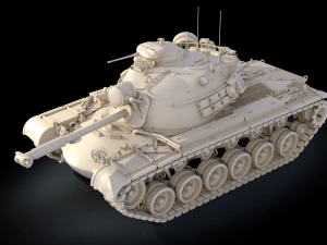 M48A1 3D Print Model