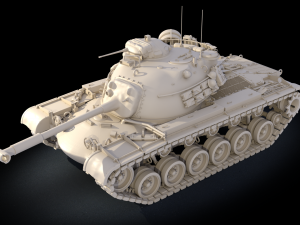 M48A1 3D Принт Модель