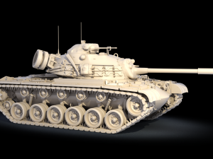 M48A1 3D Принт Модель