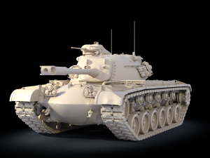 M48A1 3D Принт Модель