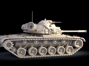 M48A1 3D Принт Модель