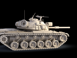 M48A5 3D 프린트 모델