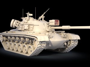 M48A5 3D 프린트 모델