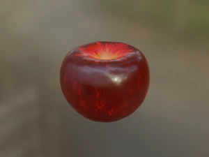 एक सेब 3D मॉडल