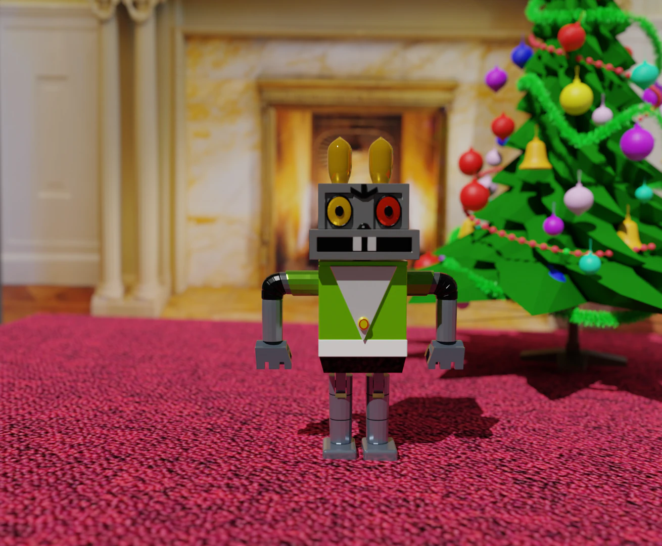 Rabbit 3D Print Model .c4d .max .obj .3ds .fbx .stl .blend 