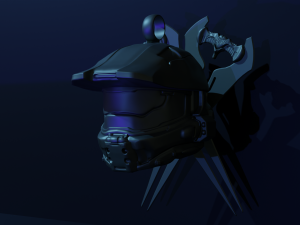 Halo 3D प्रिंट मॉडल