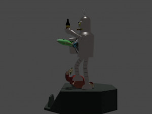Futurama Modelo de impresión 3D