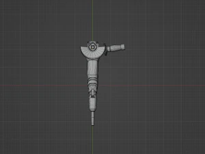 ANGLE GRINDING MACHINE 3D Model