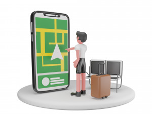 Transportation Online Booking 3Dモデル