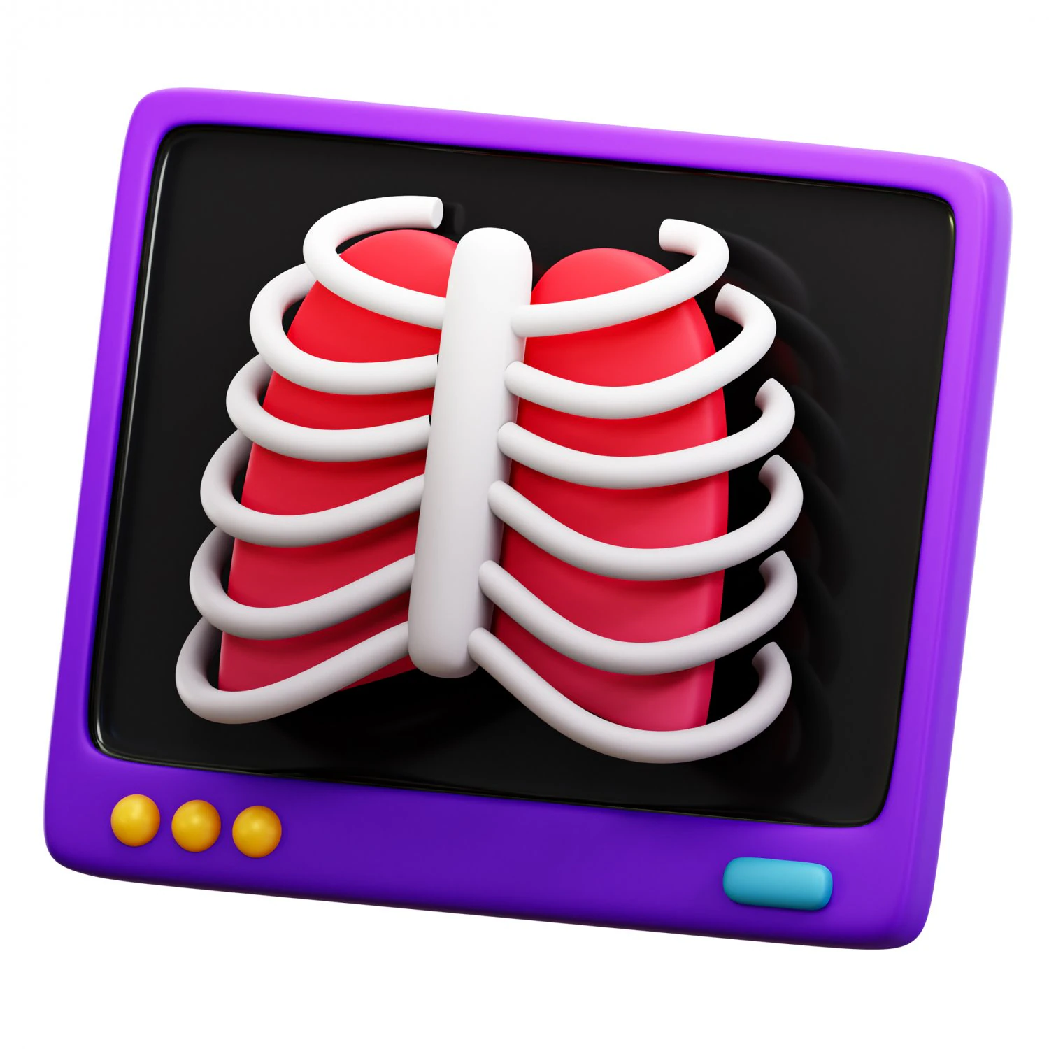 R&ouml;ntgenstrahlen 3D Modell .c4d .max .obj .3ds .fbx .stl .blend 