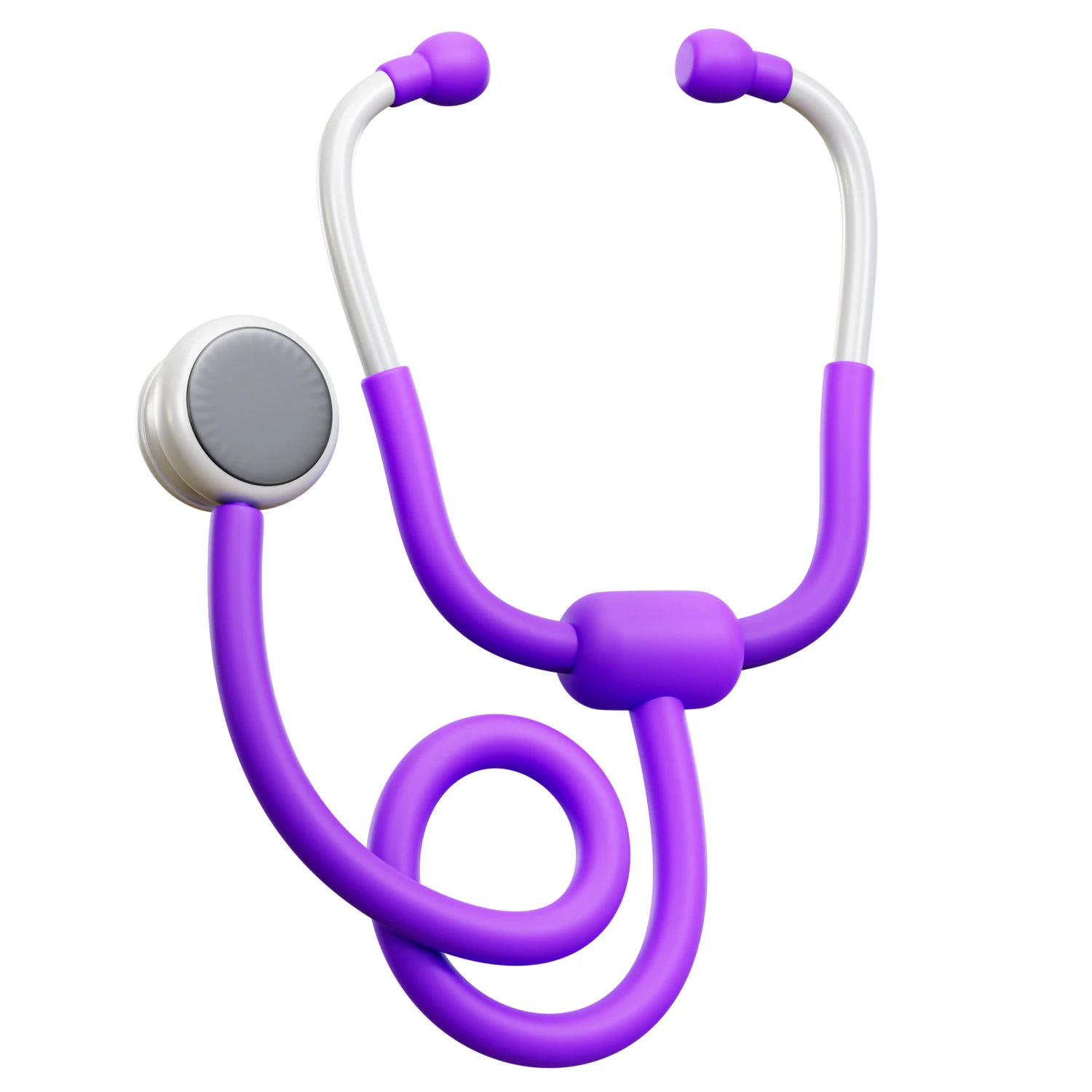 Stethoscope 3D Model .c4d .max .obj .3ds .fbx .stl .blend 