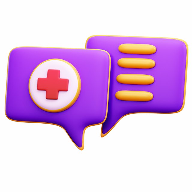 Medical Chat 3D Model .c4d .max .obj .3ds .fbx .stl .blend 