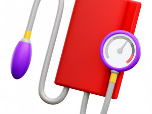 Blood Pressure Modello 3D