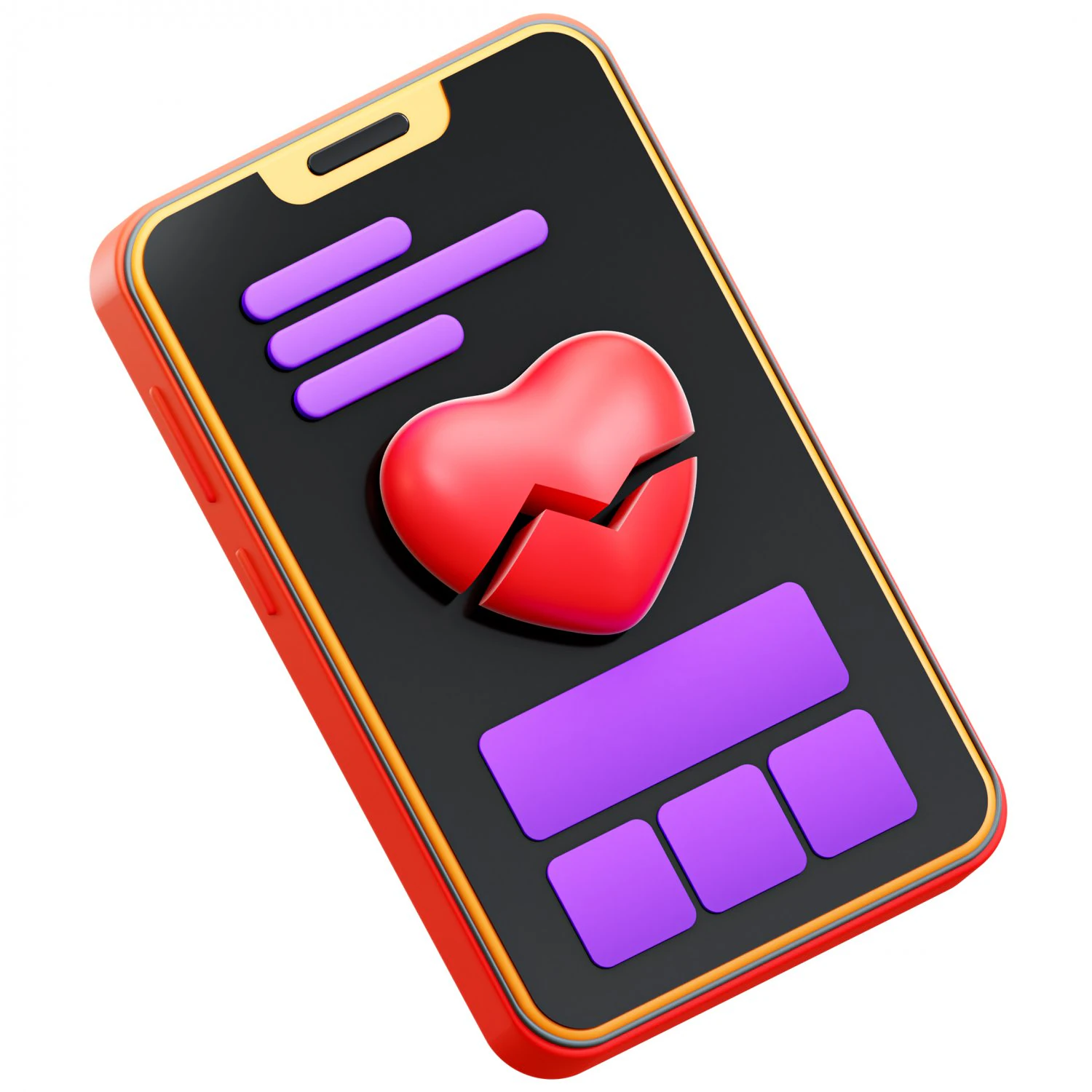 Health App 3D Model .c4d .max .obj .3ds .fbx .stl .blend
