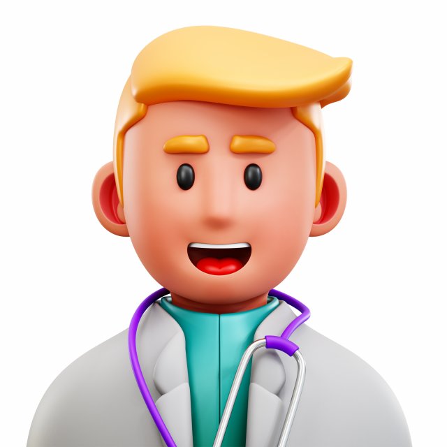 Doctor 3D 모델 .c4d .max .obj .3ds .fbx .stl .blend 