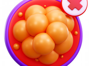 Cholesterol 3Dモデル