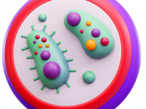 Bacteria Model 3D