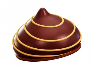 Caramella Al Cioccolato Modello 3D