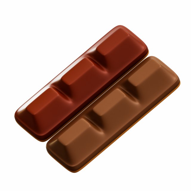 Chocolate Hazelnut Model 3D .c4d .max .obj .3ds .fbx .stl .blend 
