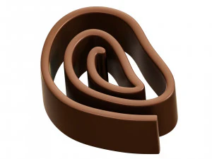 ब्राउन चॉकलेट 3D मॉडल