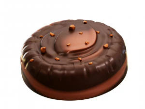 Rosquinha Choco Modelo 3D