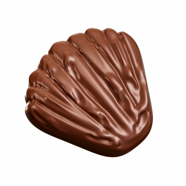 Chocolate Pearl 3D Model .c4d .max .obj .3ds .fbx .stl .blend 