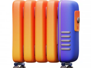 Мощность нагревателя 3D Модель