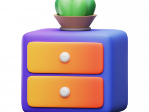 Cabinet 3D Model