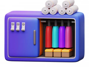 अलमारी का फैशन 3D मॉडल