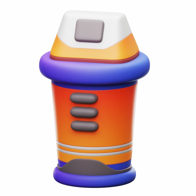 Trash 3D Model .c4d .max .obj .3ds .fbx .stl .blend 