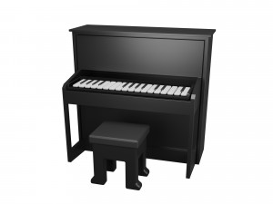 Music Instrument Icon Pack Modelo 3D