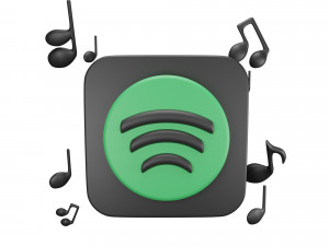 Music Instrument Icon Pack Modelo 3D