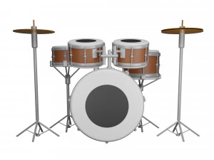 Music Instrument Icon Pack 3D Model