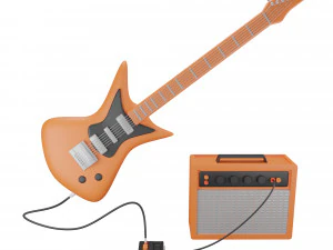 Music Instrument Icon Pack 3D Model
