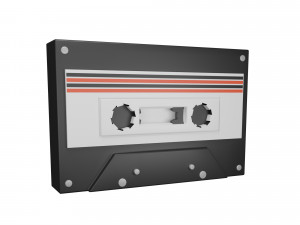 Audio Tape Modello 3D