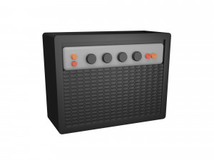 Sound System 3D Model