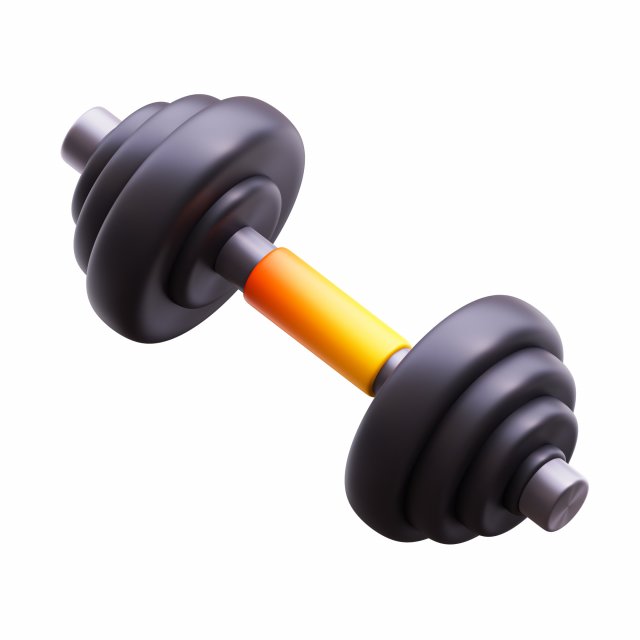 Barbell 3D-Modell .c4d .max .obj .3ds .fbx .stl .blend 