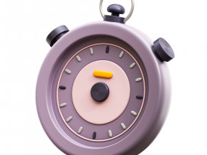 Stopwatch 3D Model