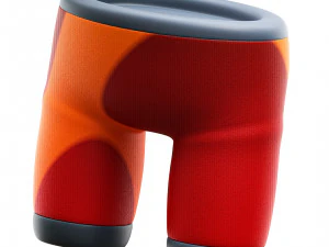 सायक्लिंग पैंट 3D मॉडल