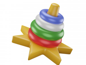 Ring Pyramid 3D Model