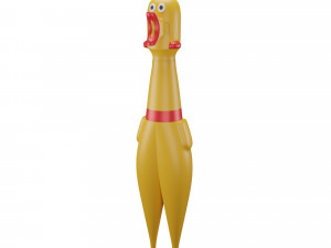 Rubber Chicken 3D Model