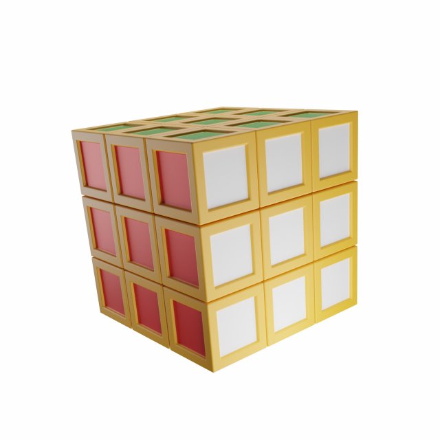 Rubic 3D-Modell .c4d .max .obj .3ds .fbx .stl .blend 