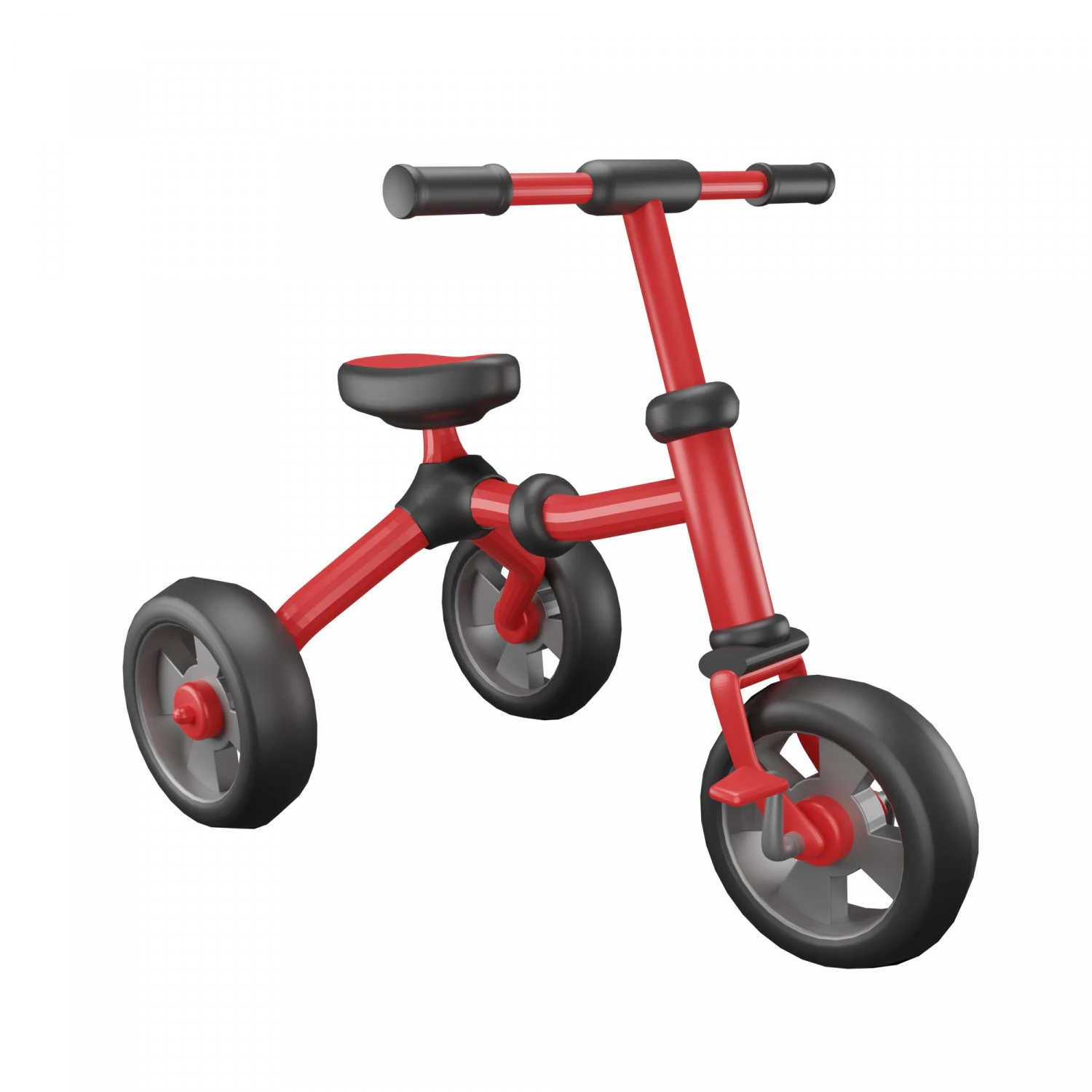 Tricycle 3D Model .c4d .max .obj .3ds .fbx .stl .blend