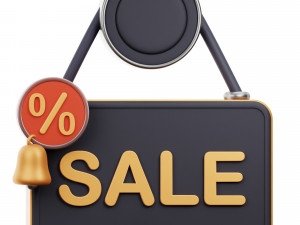 Black Friday 3D 3D Model