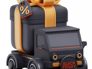 Black Friday 3D 3D Model