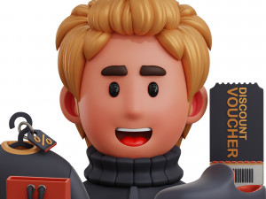 Black Friday 3D 3D Model