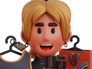 Black Friday 3D 3D Model
