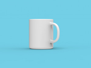 3d mug mockup Modelo 3D
