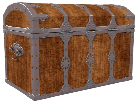 Treasure Chest 3D Model