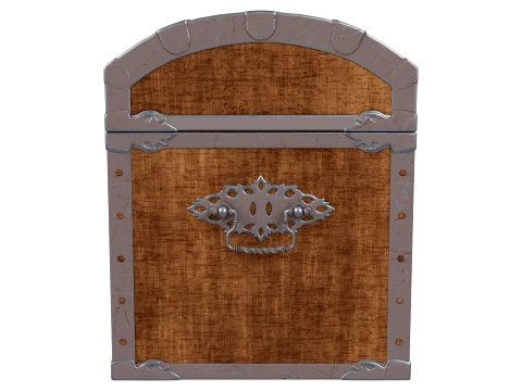 Treasure Chest 3D Model